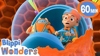Honey 🍯 BLIPPI WONDERS | Moonbug Kids - Funny Cartoons and Animation