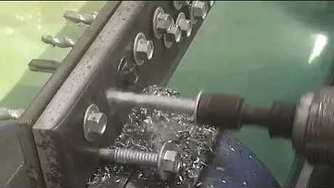 Self drilling screw can drill in 18mm iron plate screw in 30sec.