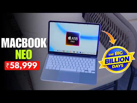 MacBook NEO Price in Flipkart Big Billion Day 2026 | MacBook Neo Price drop Flipkart BBD 2026