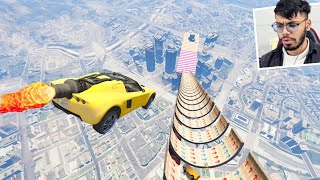 I Played Mega Ramp Challenge After A LONG Time And This Happened in GTA 5!