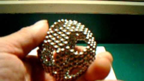 Truncated Icosahedron made from Buckyballs