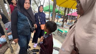 NIATE APE SENENG SENENG MALAH FERI GAWE ATINE WONG ENTEK-Jegur nganti tekan tengah pantai😢😭