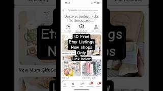 40 Free Etsy Listings | New stores only https://etsy.me/3T1L05L Use with registration #etsy #free