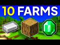 TOP 10 FARMS YOU NEED IN MINECRAFT 1.21!