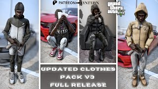 Story Mode Clothes Pack V3 For GTA 5 | MP Male