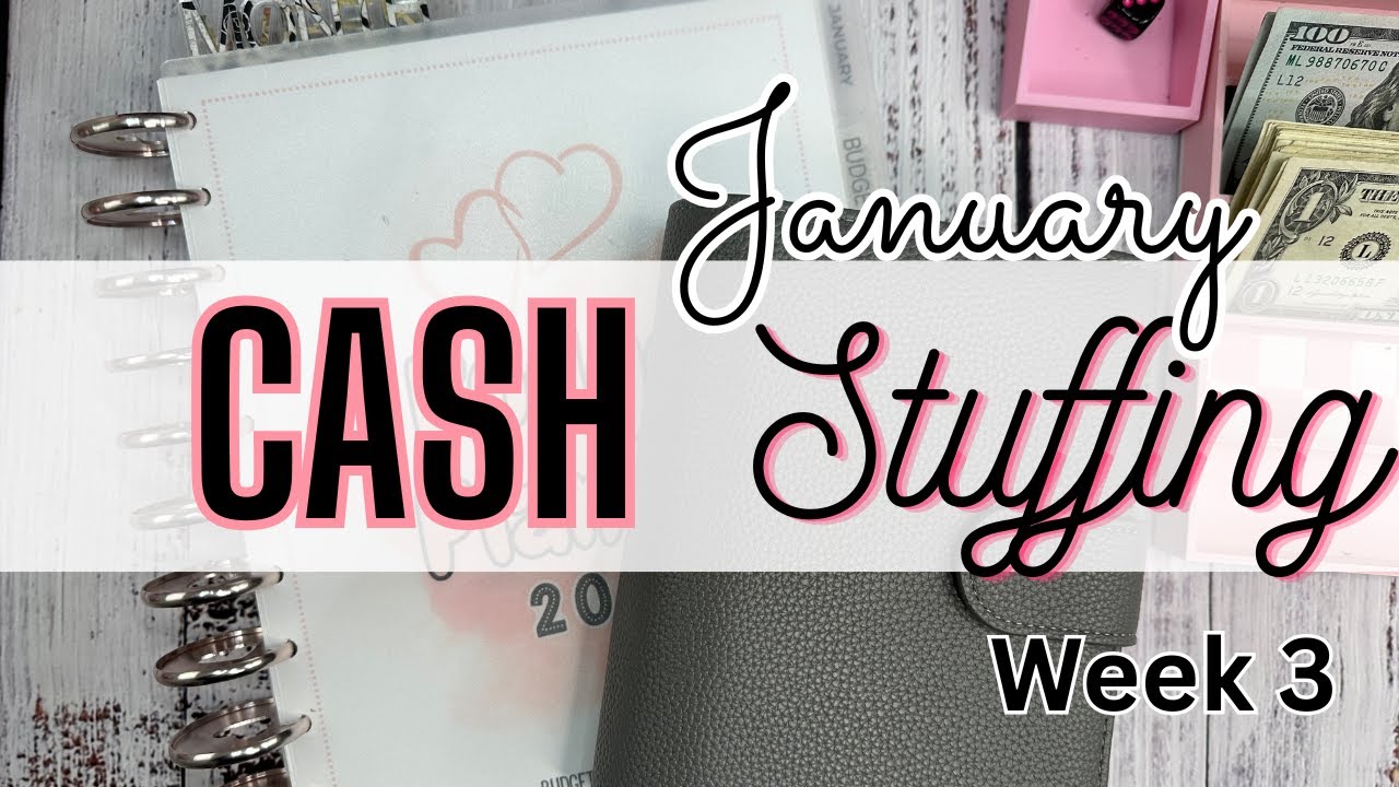 Weekly Cash Stuffing | Saving with Tinies | Happy Mail 