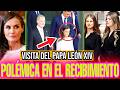 🚨EL TRASPIÉS DE LETIZIA CON LEONOR Y SOFÍA EN LA VISITA DEL PAPA LEÓN XIV EN ESPAÑA CON FELIPE VI