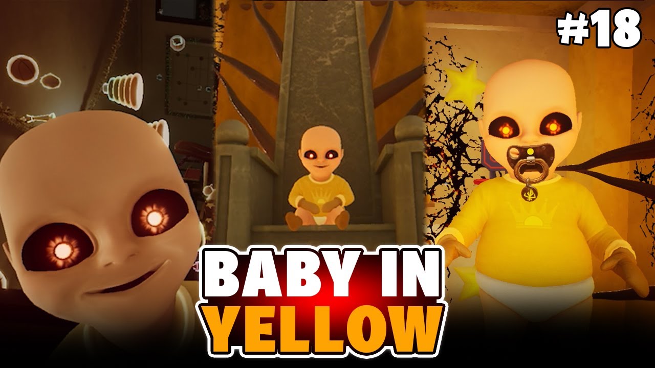 Night 3 At Horror House - Baby In Yellow - Ep 18