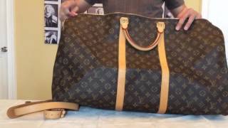 Louis Vuitton Keepall 60 bag review #lvkeepall #bagreview 