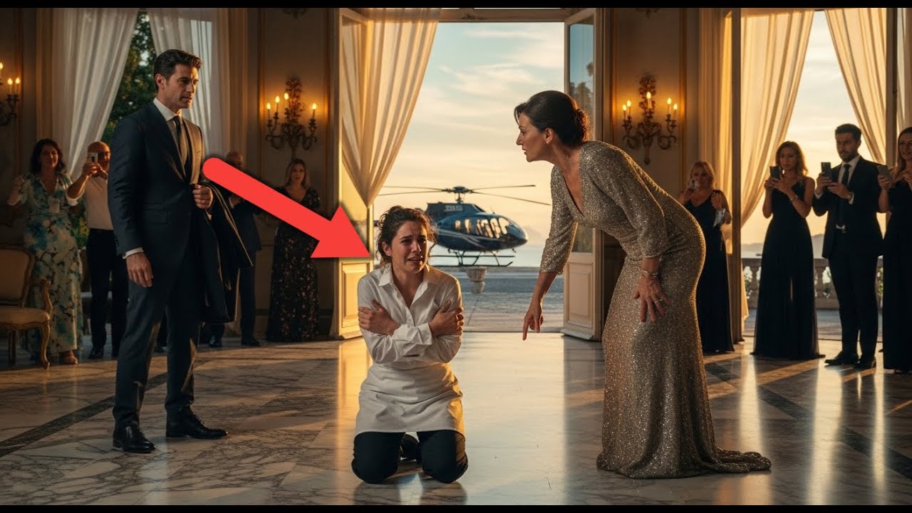 La Cameriera Fu Costretta a Spogliarsi — Ma Quando Arrivò l’Uomo col Jet Privato, Tutti Tacquero