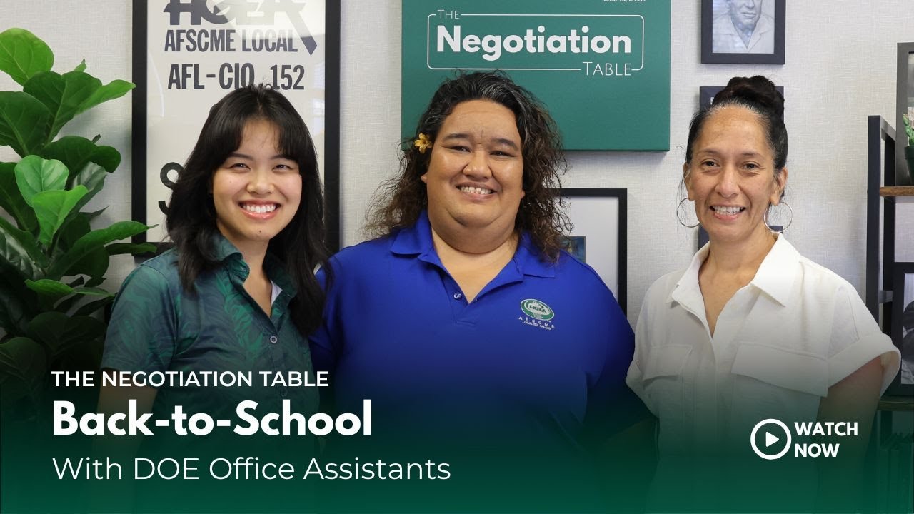 The Negotiation Table | Back-to-School With DOE Office Assistants