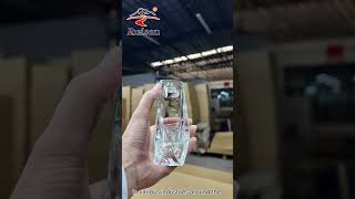 square glass bottle specially designed for Tequila ✨Sharp geometric lines and crystal clear glass ⭐⭐