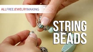 How to String Beads