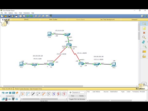 Routage statique  :  Configuration des routes statiques et par défaut