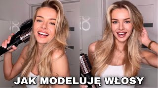 JAK MODELUJĘ WŁOSY | TUTORIAL |  Moja ulubiona fryzura 🤍