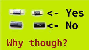 Why are some USB-C adapters allowed and others not?
