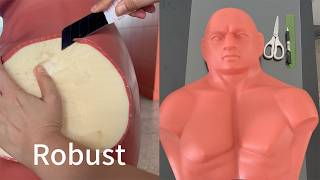 What's the Boxing Bob Skin Made Of? #boxingbag #boxing #boxingtraining screenshot 5