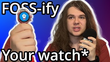 Making My Proprietary Watch FOSS (Using Gadgetbridge)