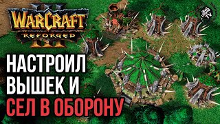 НАСТРОИЛ ВЫШЕК И СЕЛ В ОБОРОНУ: Warcraft 3 Reforged