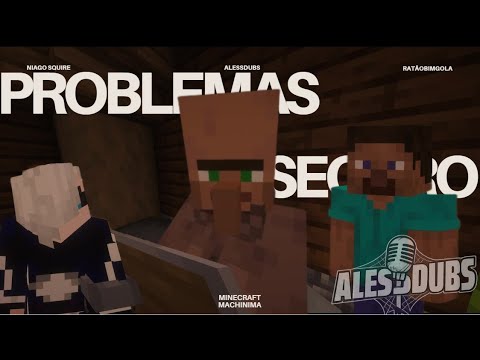 PROBLEMAS COM SEGURO NO MINECRAFT!! (ALESSDUBS) @Niago_Squire & @ratãobimgola
