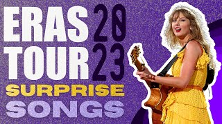 All Eras Tour Surprise Songs EVER (2023 edition)