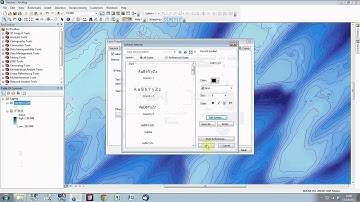 Tips on contour labeling, index lines and symbology in ArcGIS