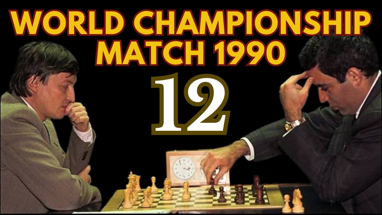 Kasparov - Karpov World Championship Match (1990) chess event