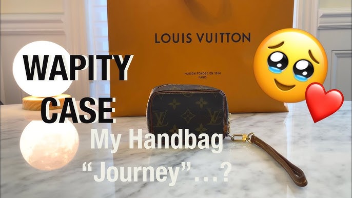 What Goes Around Comes Around Louis Vuitton White Multi Wapity Case