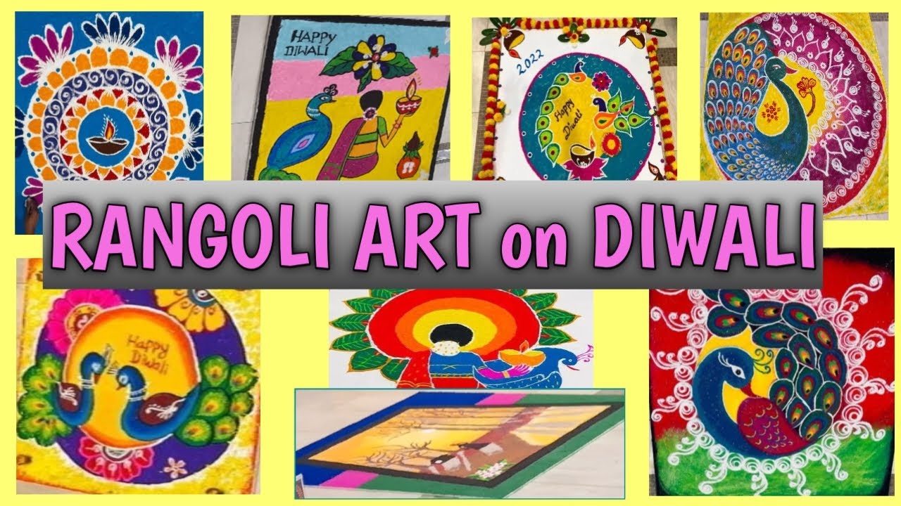 Rangoli competition on Diwali in UAE Ruwais/ beautiful Rangoli designs ...
