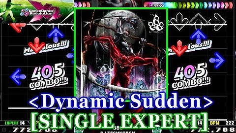 [Dynamic Sudden] 【DDR X2】 888 / DJ TECHNORCH [SINGLE EXPERT] 譜面確認+Clap