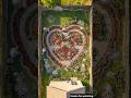 He Built a Giant Heart Garden for His Wife ❤️🥺