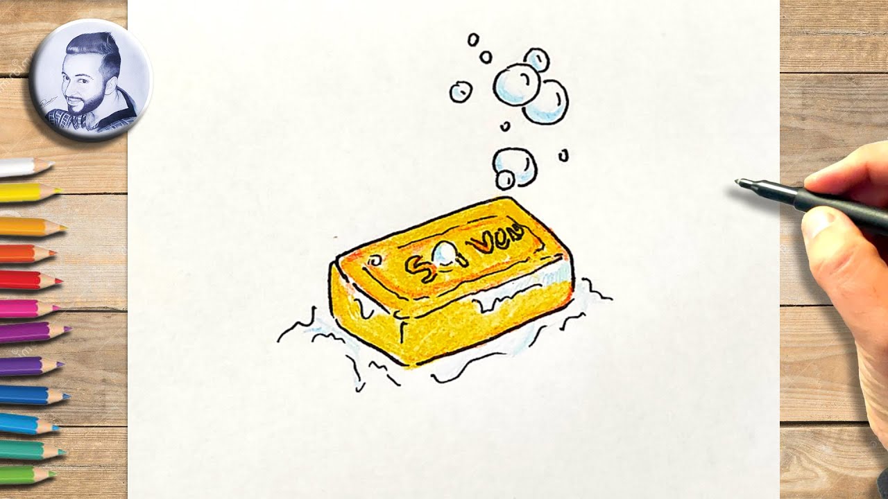 Comment dessiner un savon dessin facile à faire - YouTube