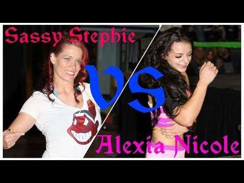 LIVE PRO WRESTLING : Sassy Stephie vs Alexia Nicole