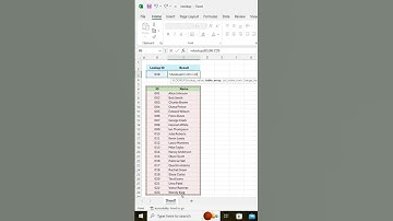 Vlookup Function in Excel for Beginners - Everyone Need To Know #exceltips #exceltricks #shorts