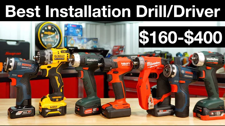 Best Installation Drill/Driver 12V Part 1