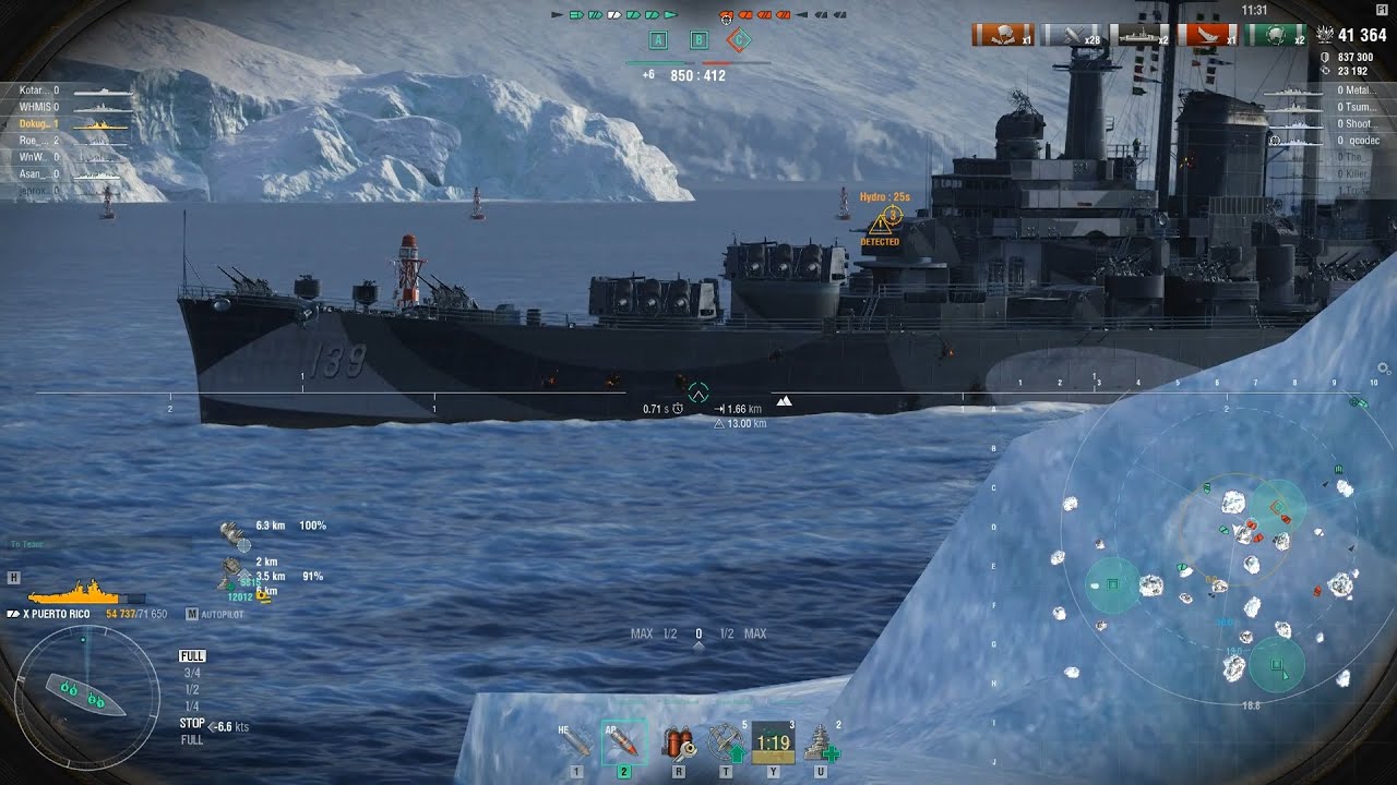 World of Warships - Clan Battles Season 11 [MAPIA] 11/15/2020