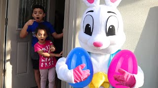Easter Egg Hunt Challenge with Surprise Toys for Kids