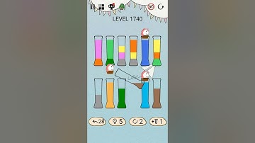 【 SortPuz 】 Level 1740