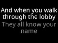 Smith & Thell - Hotel Walls (Lyrics)