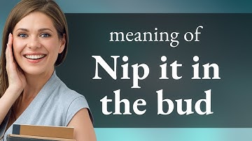 Nip It in the Bud: Understanding a Popular English Idiom