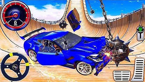 Mega Ramp Car Crash Simulator 3D - Mega GT Car Crash Simulator - Android Gameplay