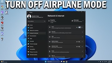 How To Turn Off Airplane Mode On Windows 11/10 - Easy Fix