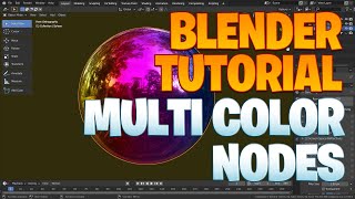 Blender tutorial - Multi color nodes