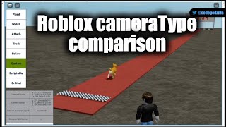 How to Use Different Camera Types in Roblox Studio - with a Dog and a Carpet