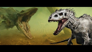 Indominus Rex vs Skull Crawler