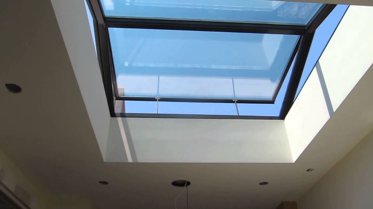 Gabled Ridge Skylight With Flush Electric Operable Lite YouTube Gabled Ridge Skylight With Flush Electric Operable Lite YouTube