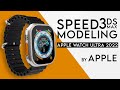 Speed modeling 3ds max  apple watch ultra 2022 by apple