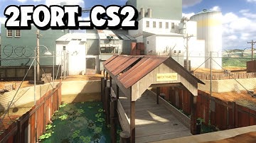 CS2 Workshop Maps - 2fort_cs2