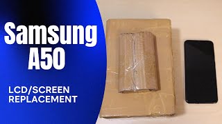 Samsung A50 Display Replacement with Frame