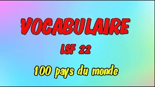 100 Pays Du Monde Traduits En Langue Des Signes